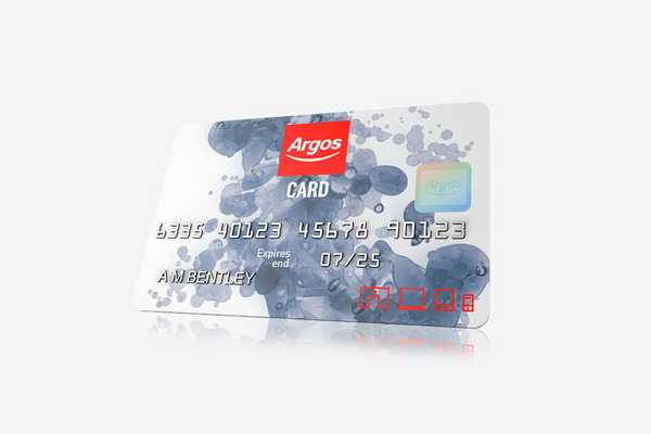 Argos Card.